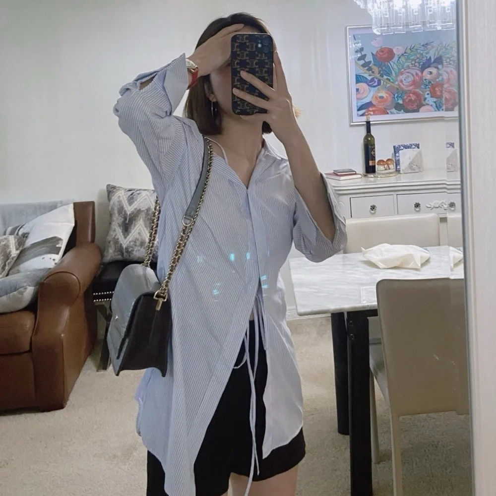 Brand new never worn Jacquemus blouse off-shoulder shirt - Picture 3 of 8